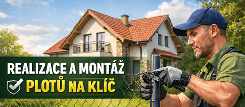 Realizace a montáž plotů na klíč banner
